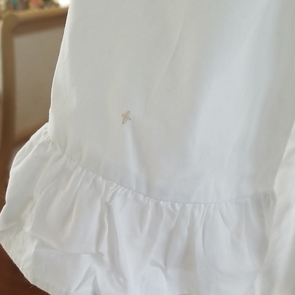 Kate Spade White Top with Gold Accents - Picture 4 of 6